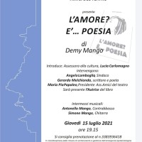 Palazzo Marangoni esalta la poesia e la musica con Demy Mango